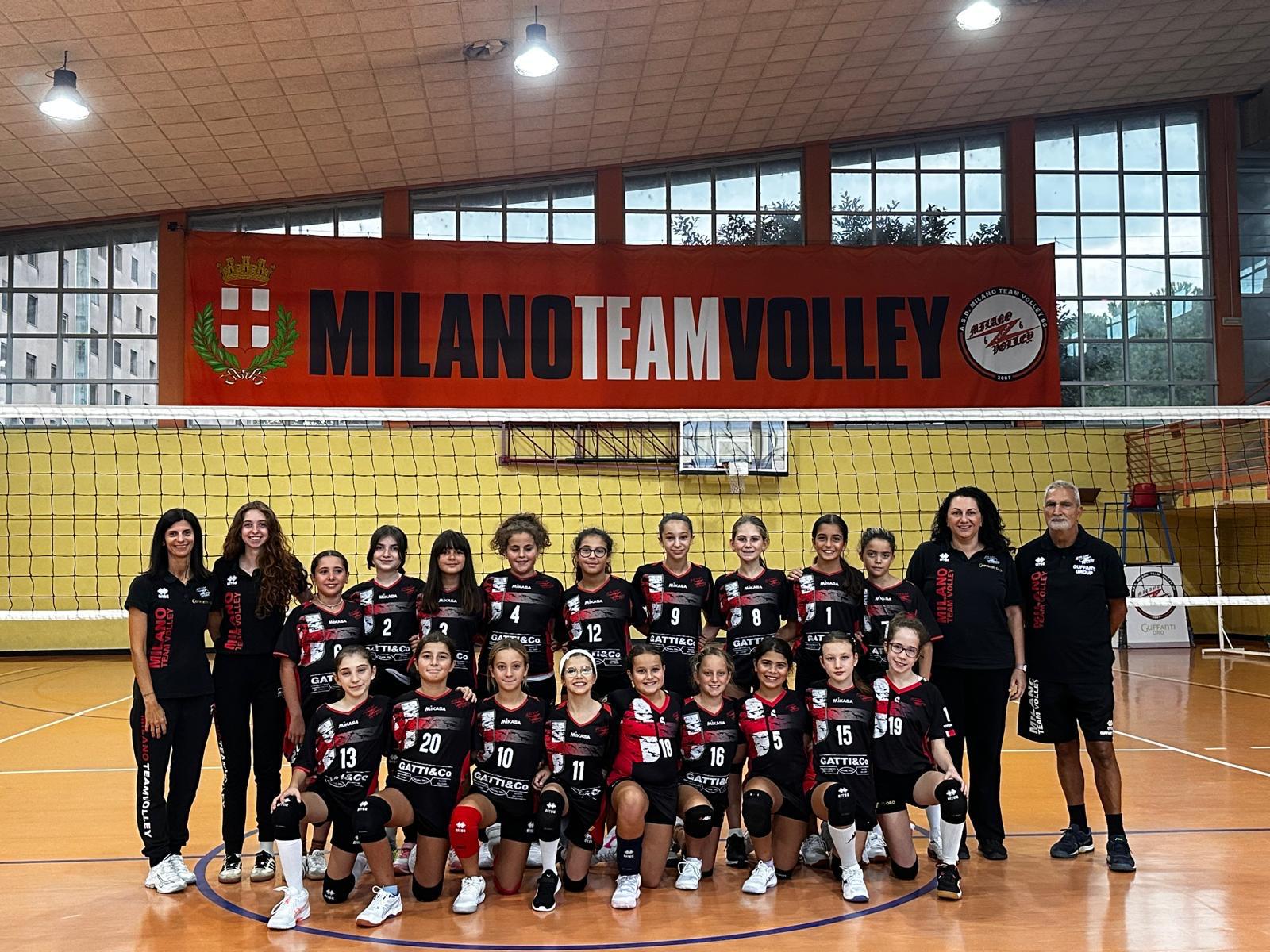 Squadra Under 12 Milano Team Volley