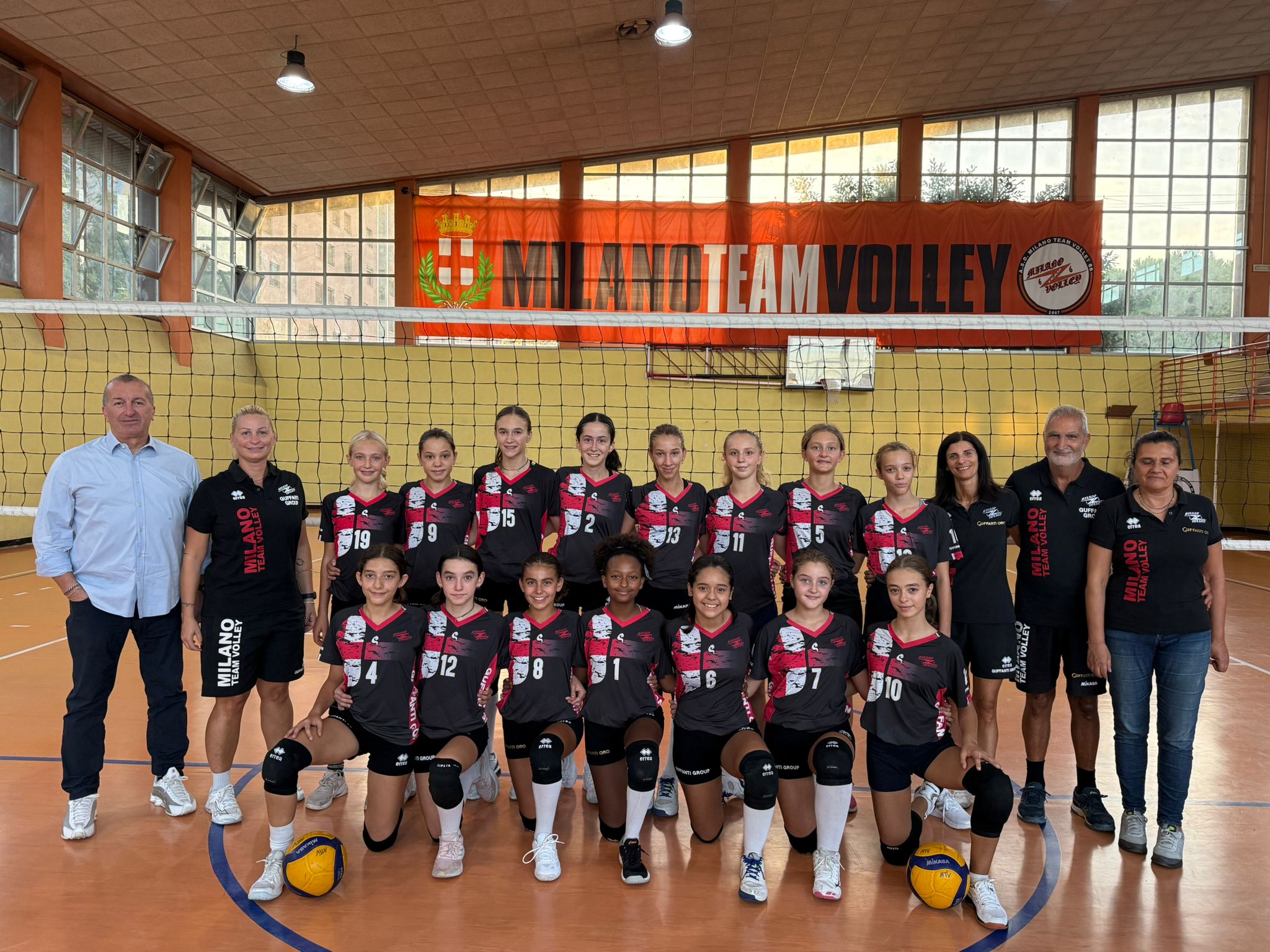 Squadra Under 13 Milano Team Volley